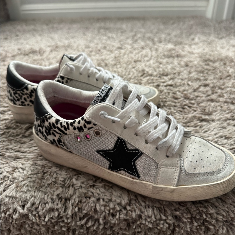 Vintage Havana Leather Sneakers